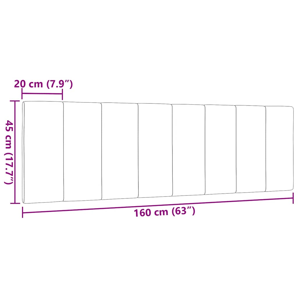 gavlpude Hanko 160 cm stof cremefarvet