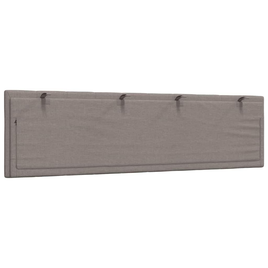 gavlpude Hanko 180 cm stof gråbrun