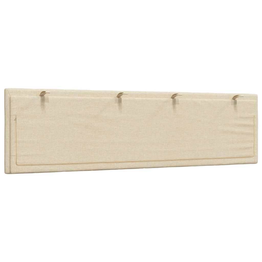 gavlpude Hanko 180 cm stof cremefarvet