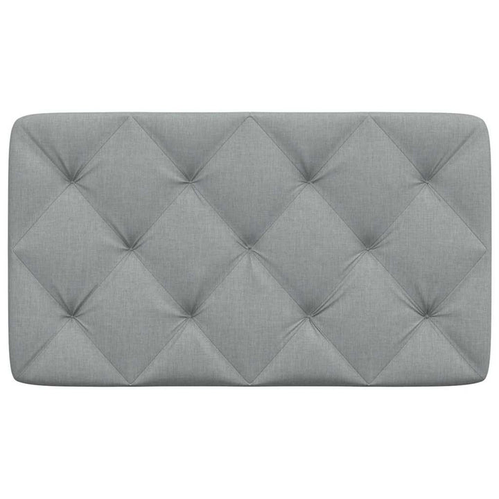 gavlpude 80 cm stof lysegrå