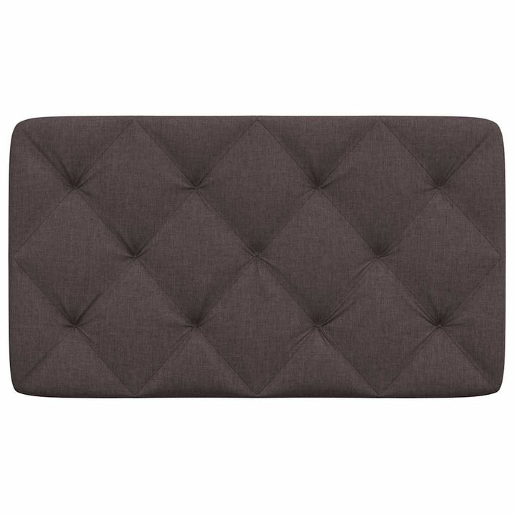 gavlpude 80 cm stof mørkebrun