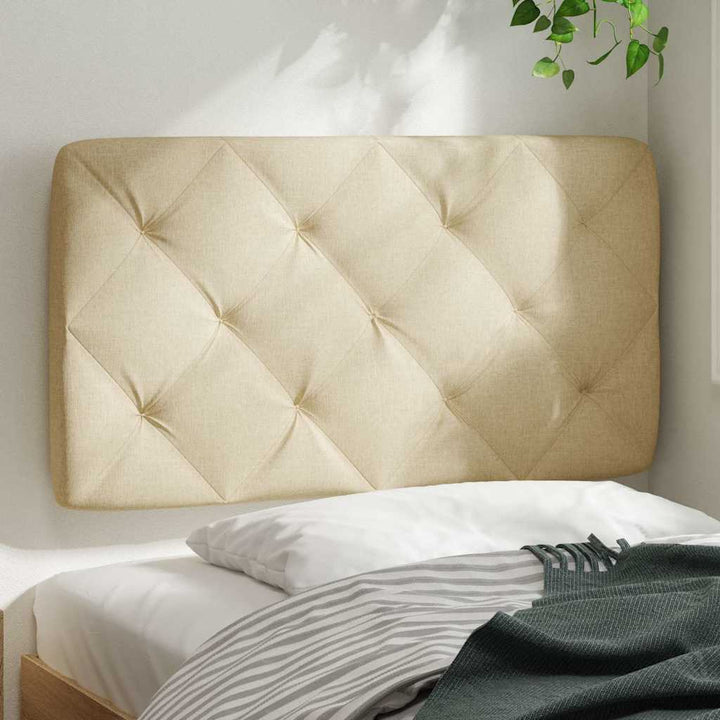 gavlpude 80 cm stof cremefarvet