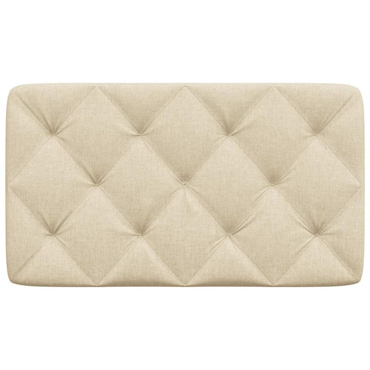 gavlpude 80 cm stof cremefarvet