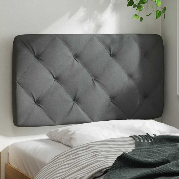 gavlpude 90 cm stof mørkegrå