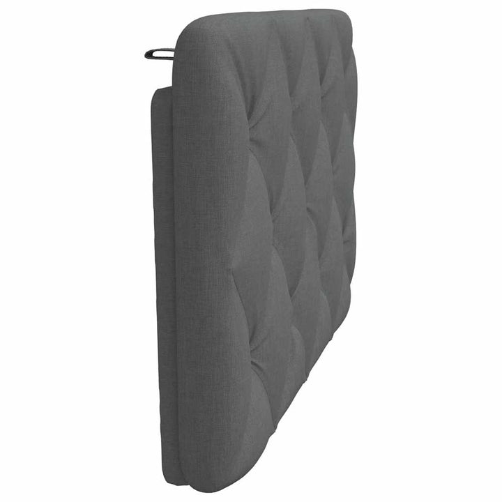 gavlpude 90 cm stof mørkegrå