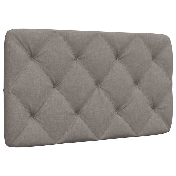 gavlpude 90 cm stof gråbrun