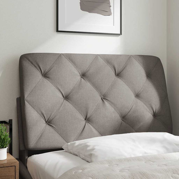 gavlpude 90 cm stof gråbrun