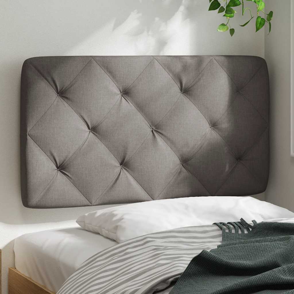 gavlpude 90 cm stof gråbrun