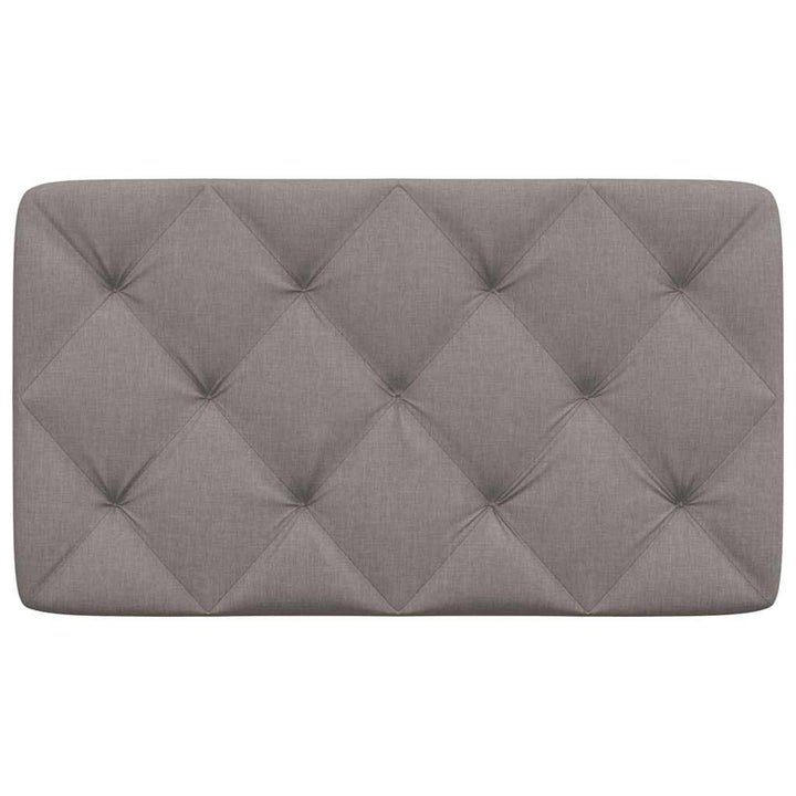gavlpude 90 cm stof gråbrun