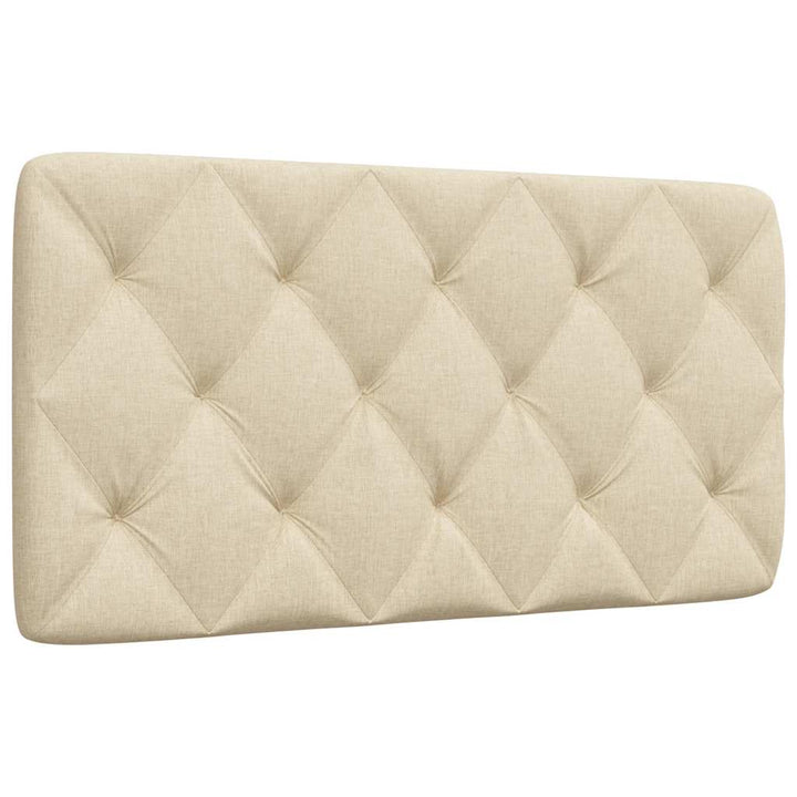 gavlpude 100 cm stof cremefarvet