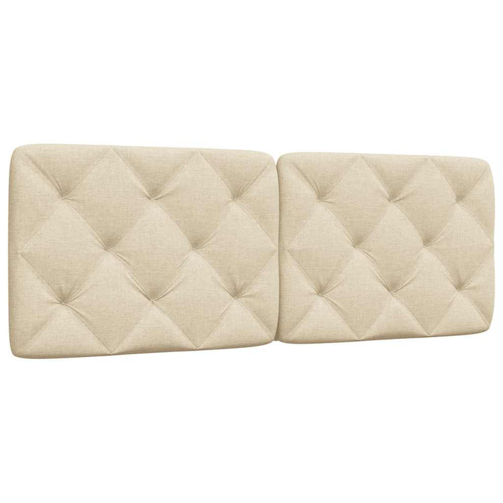gavlpude 120 cm stof cremefarvet