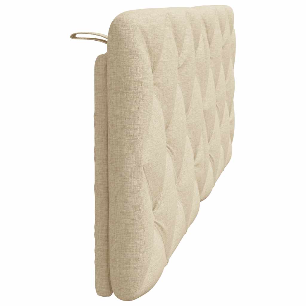 gavlpude 120 cm stof cremefarvet