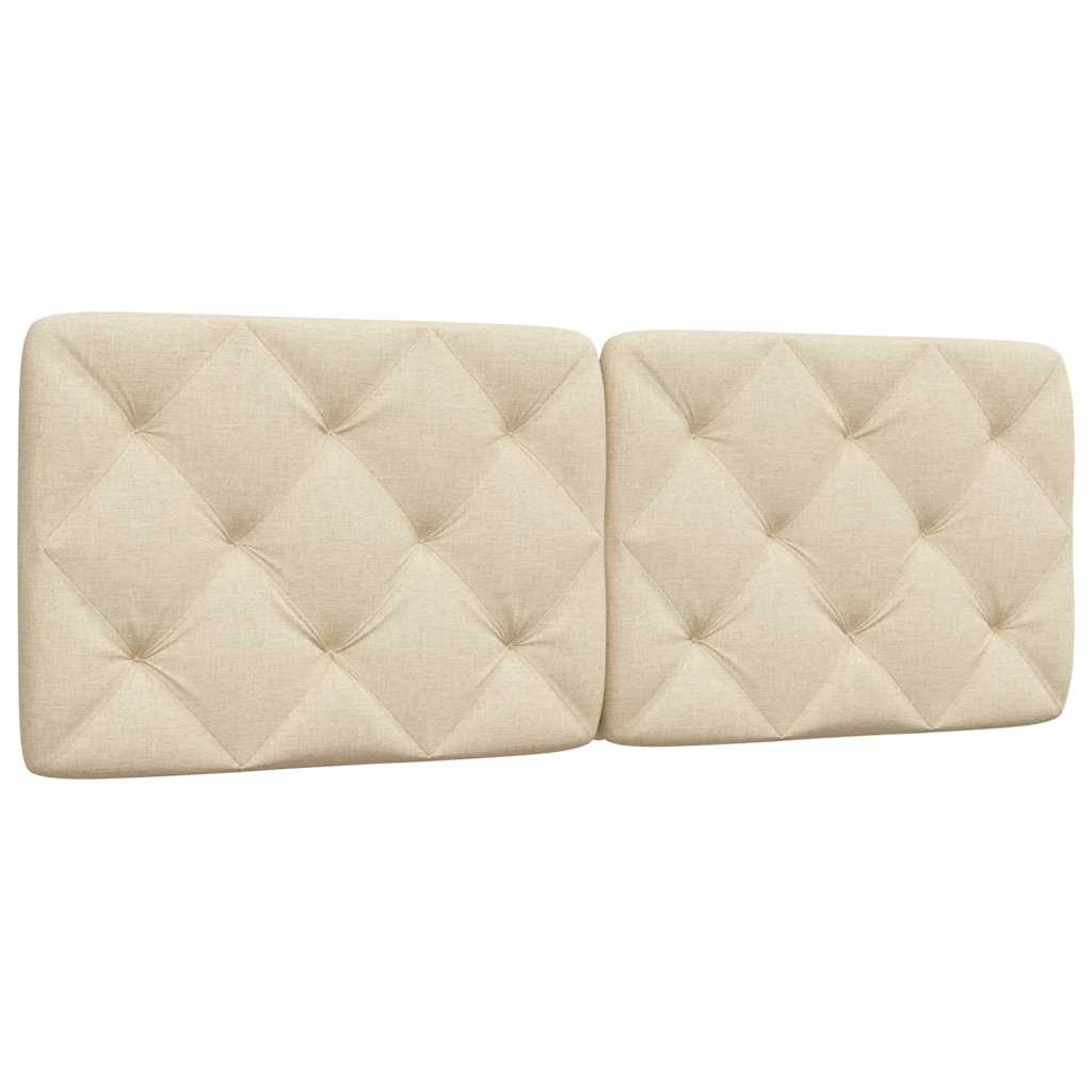 gavlpude 140 cm stof cremefarvet