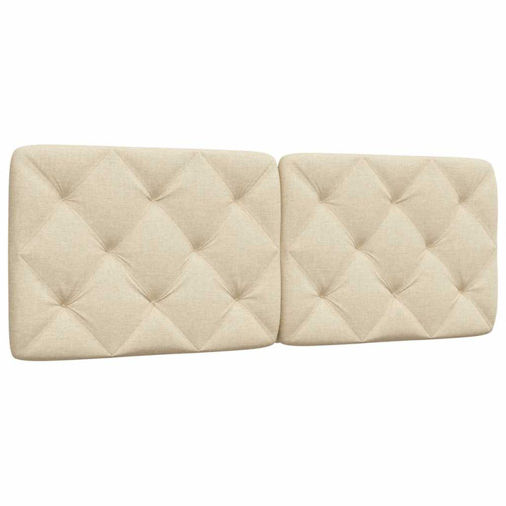 gavlpude 140 cm stof cremefarvet