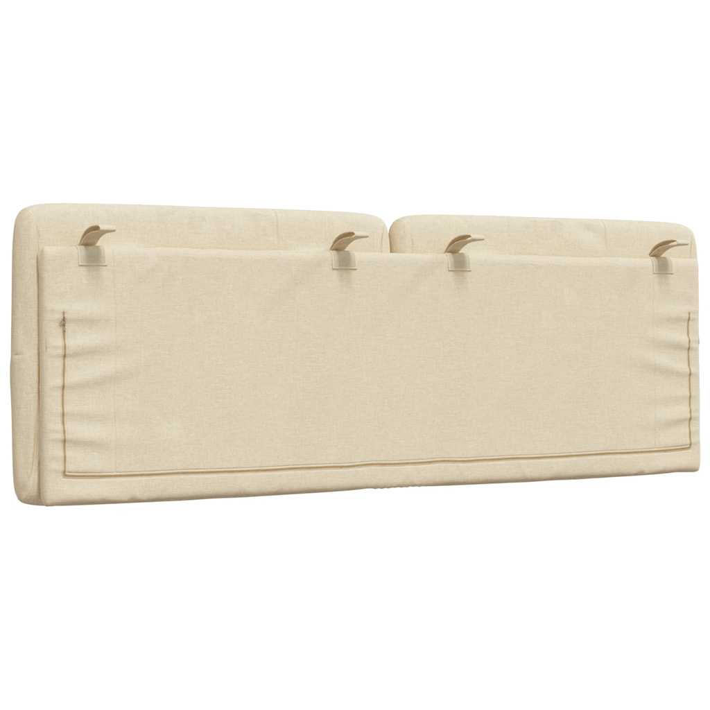 gavlpude 140 cm stof cremefarvet