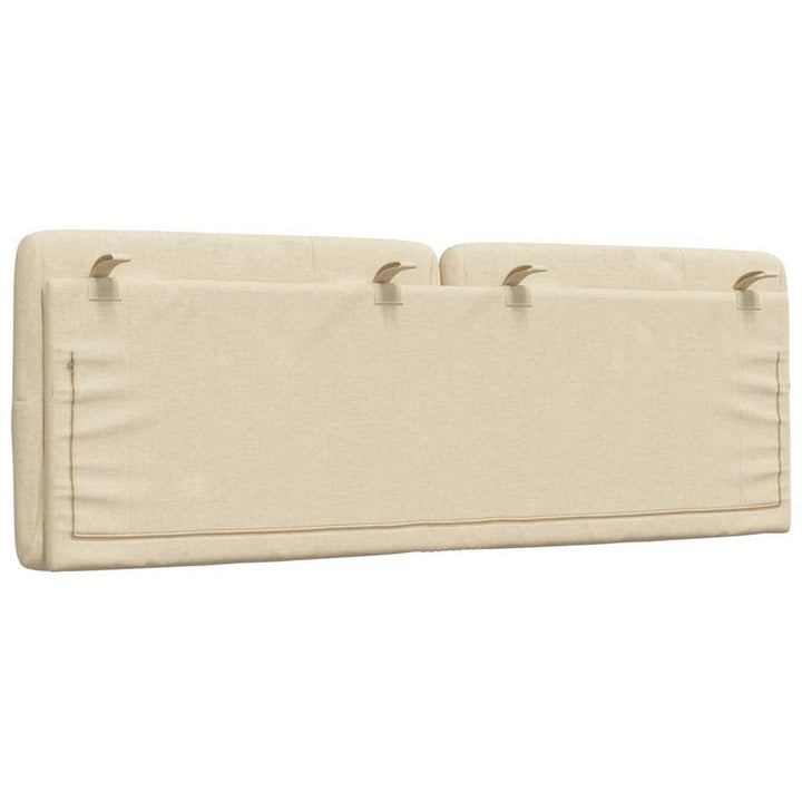 gavlpude 140 cm stof cremefarvet