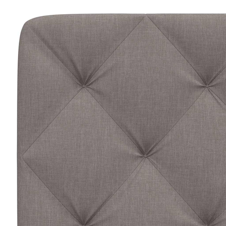 gavlpude 160 cm stof gråbrun
