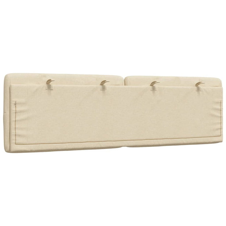 gavlpude 160 cm stof cremefarvet