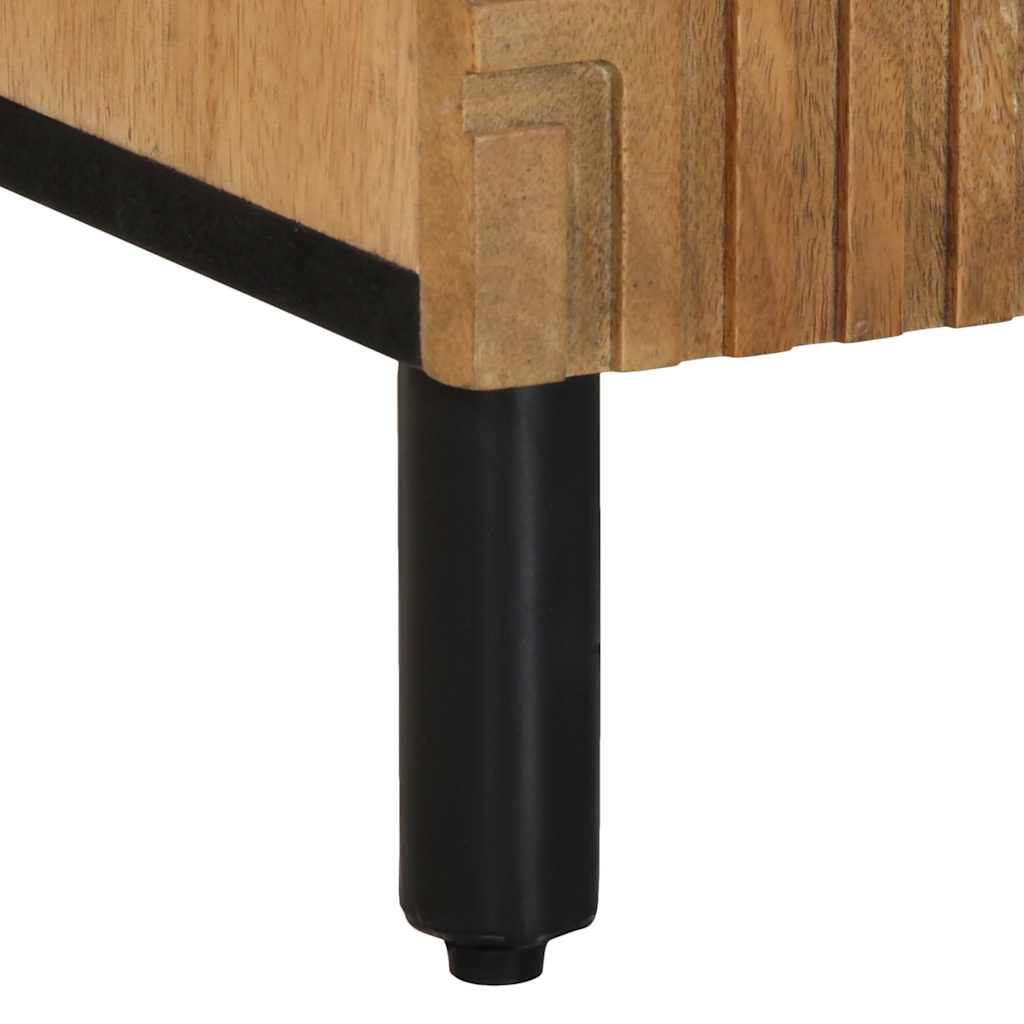 skænke 3 stk. 60x33x75 cm massivt mangotræ brun