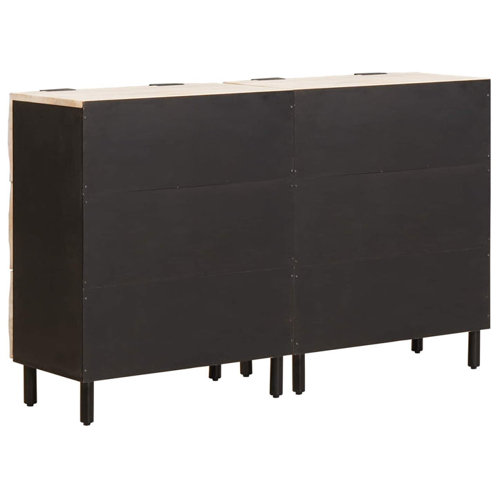 Sideboard 2 pcs Hvid Vask Finish 60 x 33 x 75 cm