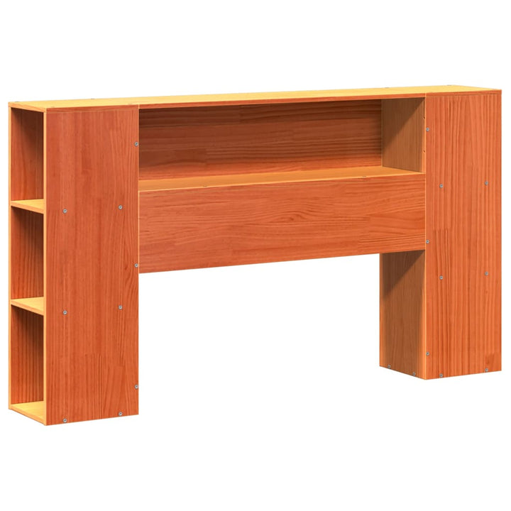 sengeramme uden madras 140x190 cm massivt fyrretræ gyldenbrun