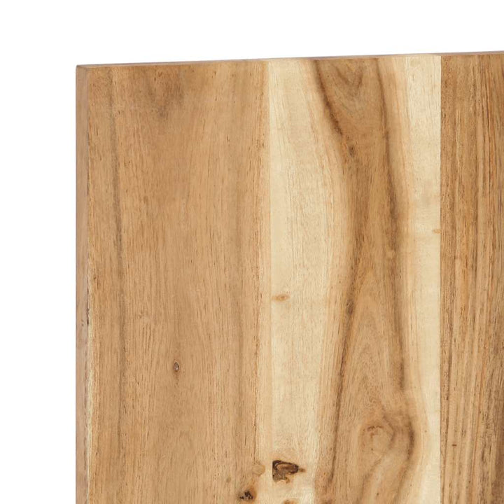sengegavl 120 cm massivt akacietræ