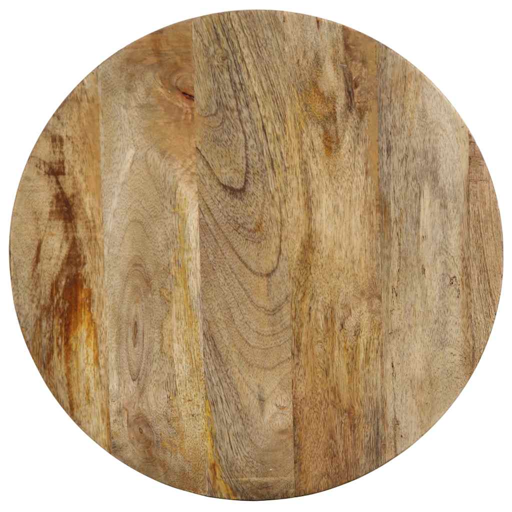 sidebord Ø37x45 cm massivt mangotræ