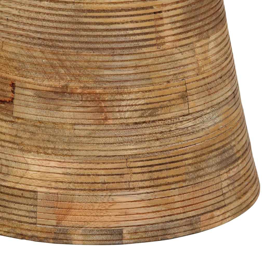 sidebord Ø37x45 cm massivt mangotræ