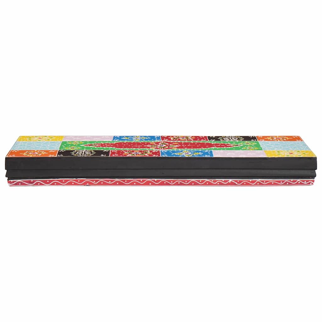 Væghylder Flerfarvet 60 x 20 x 6 cm Massivt mangotræ