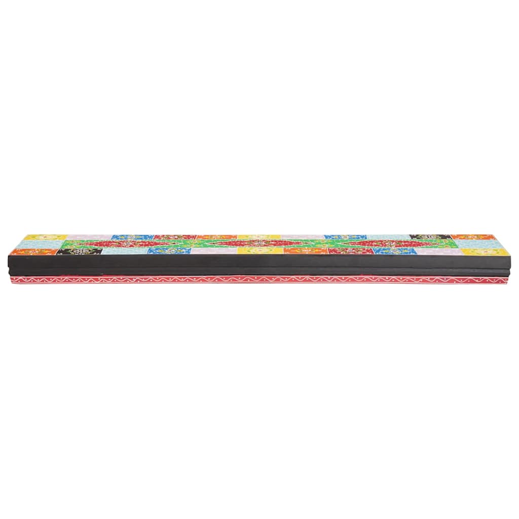 Væghylder Flerfarvet 100 x 20 x 6 cm Massivt mangotræ