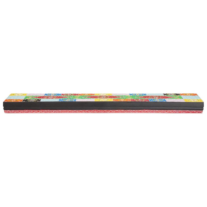 Væghylder Flerfarvet 100 x 20 x 6 cm Massivt mangotræ