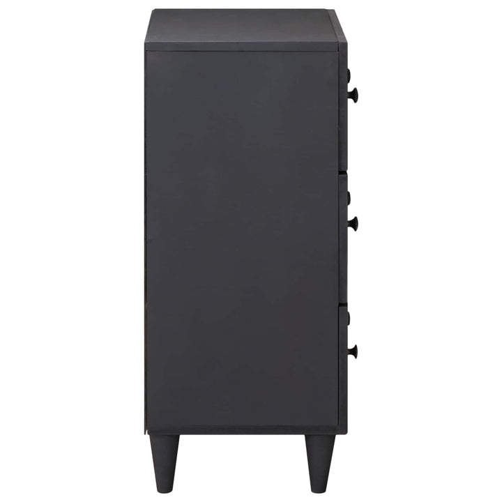 Opbevaringsskabe 2 stk. 120 x 33 x 75 cm Massivt mangotræ