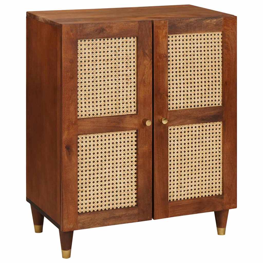 Sidetabel Sæt 3 pcs Brun 180 x 33 x 75 cm Massivt mangotræ