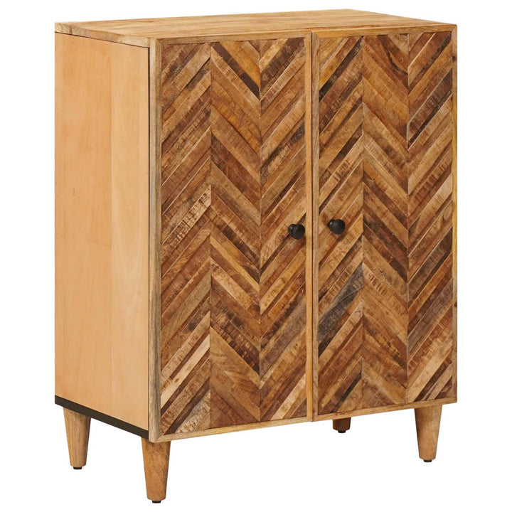 Opbevaringsskabe 3 pcs Brun 60 x 33,5 x 75 cm Massivt mangotræ