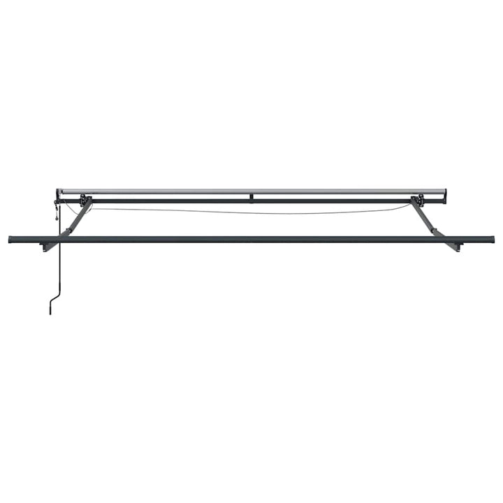 markise med LED-lys 300x250 cm automatisk betjening bordeaux