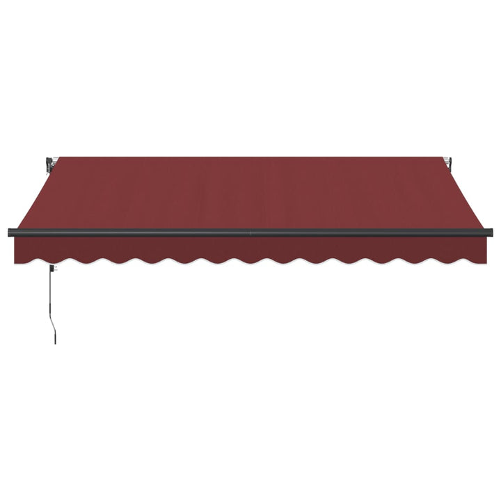 Udtrækkelig markise Bordeaux 350 x 250 cm Polyester