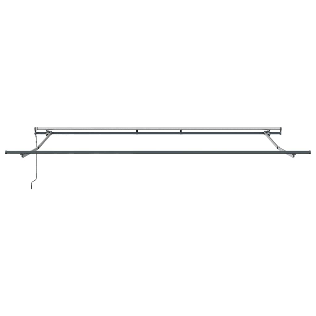 markise 400x300 cm automatisk betjening brun