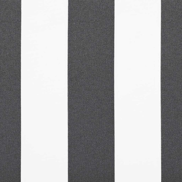 markise 600x300 cm automatisk betjening antracitgrå og hvid