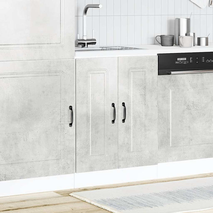 underskab til vask Kalmar 60x46x81,5 cm beton grå