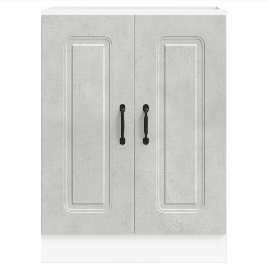 underskab til vask Kalmar 60x46x81,5 cm beton grå