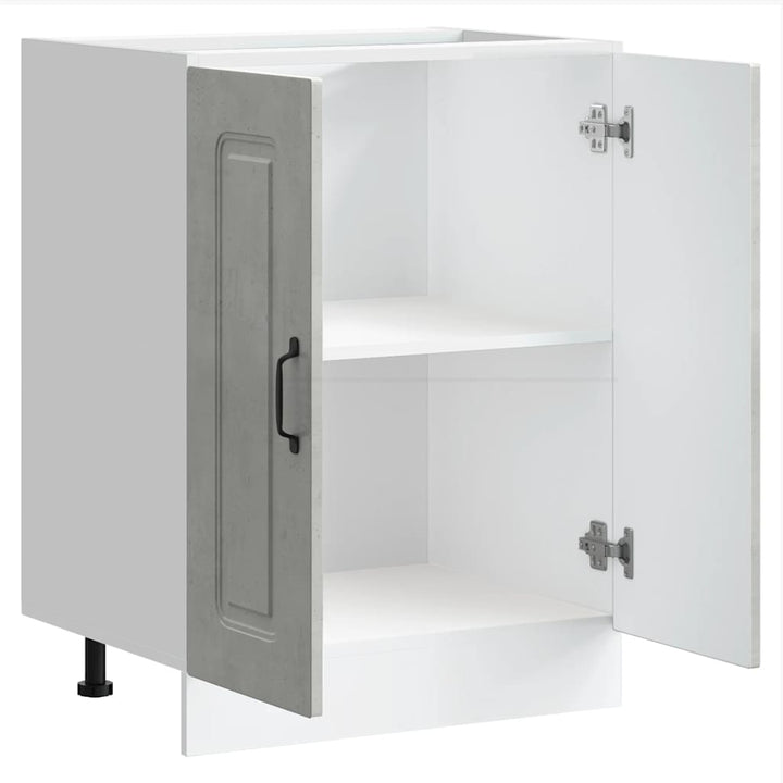 underskab til vask Kalmar 60x46x81,5 cm beton grå