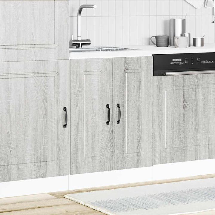 underskab til vask Kalmar 60x46x81,5 cm grå sonoma