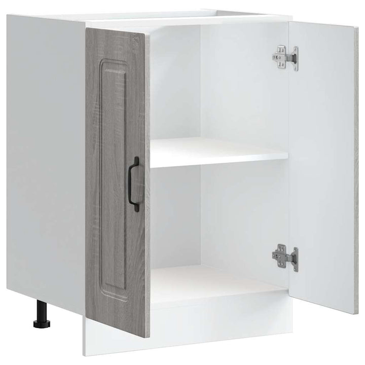 underskab til vask Kalmar 60x46x81,5 cm grå sonoma