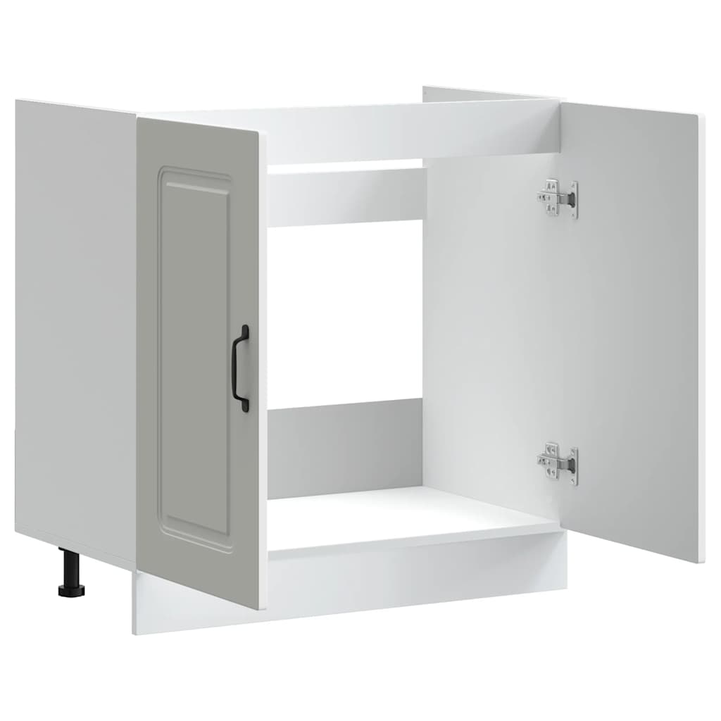 underskab til vask Kalmar 80x46x81,5 cm konstrueret træ hvid