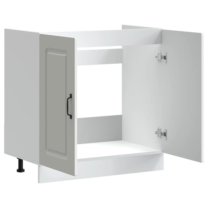underskab til vask Kalmar 80x46x81,5 cm konstrueret træ hvid