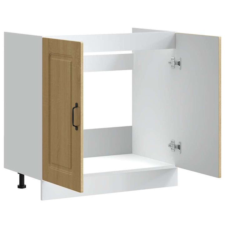 underskab til vask Kalmar 80x46x81,5 cm sonoma-eg