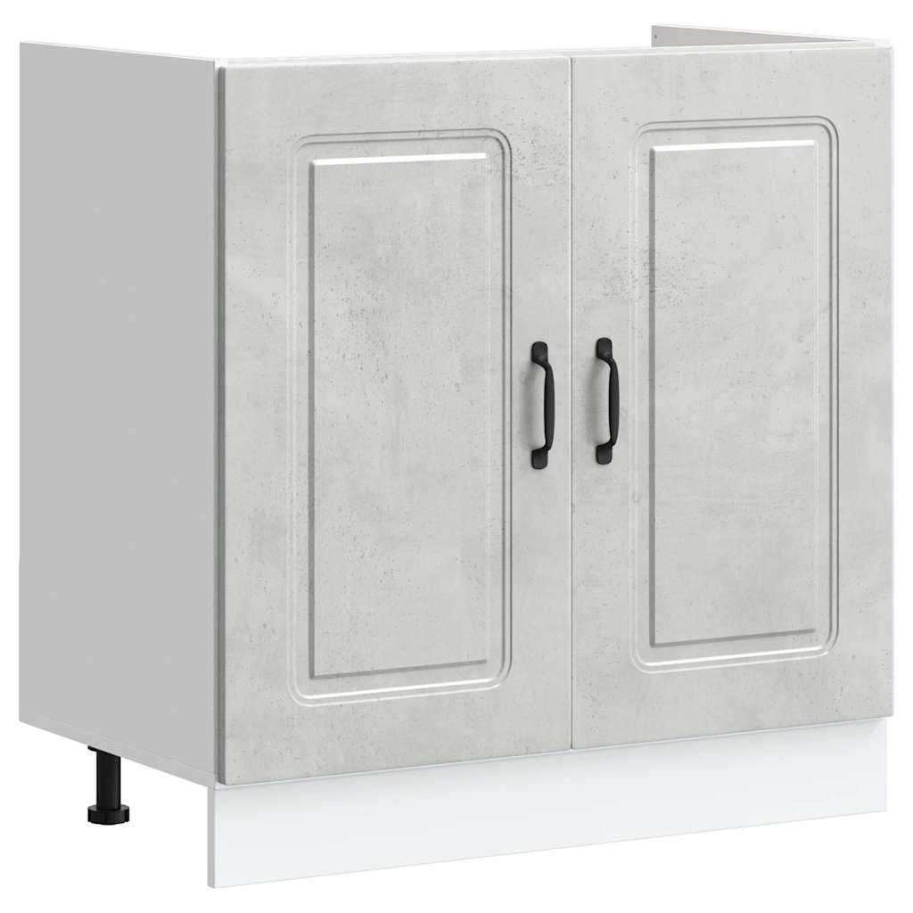 underskab til vask Kalmar 80x46x81,5 cm beton grå
