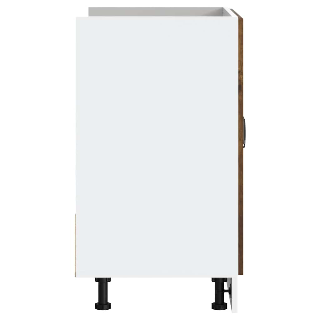 underskab til vask Kalmar 80x46x81,5cm konstrueret træ røget eg
