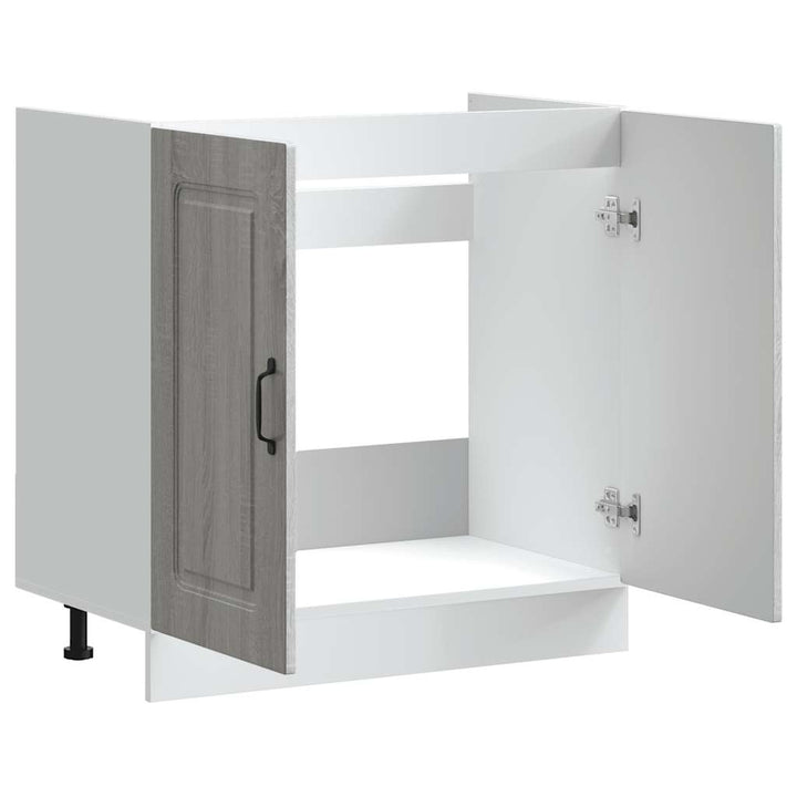 underskab til vask Kalmar 80x46x81,5 cm grå sonoma