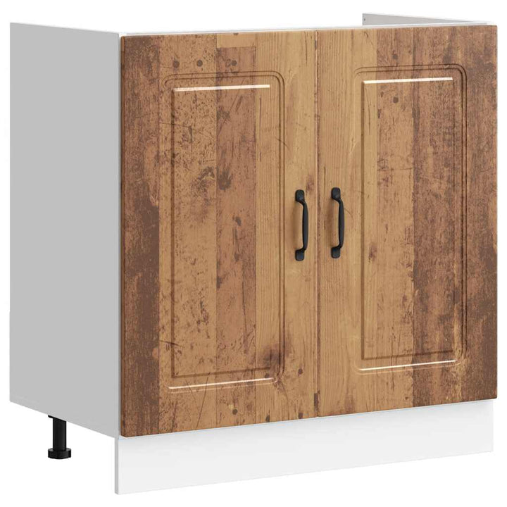 underskab til vask Kalmar 80x46x81,5 cm antikt træ